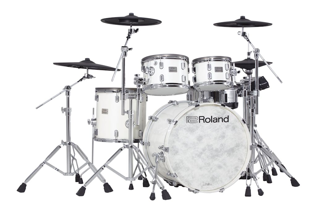 Roland V-Drums Acoustic Design Kit VAD706 - Pearl White Finish