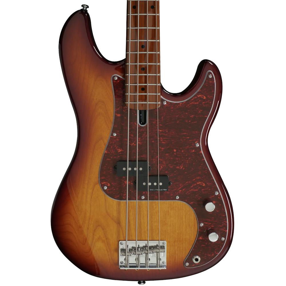 Sire Marcus Miller P5 Alder 4-String Fretless Bass Guitar in Tobacco Sunburst