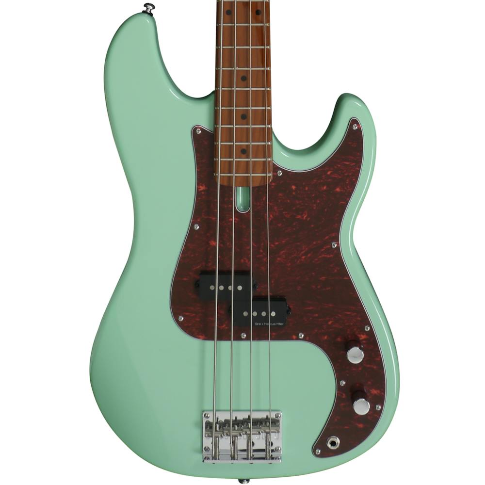Sire Marcus Miller P5 Alder 4-String Fretless Bass Guitar in Mild Green