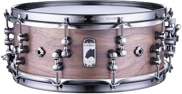 Mapex Machine Craig Blundell, Maple/Walnut Hybrid Snare Drum, 14" x5.5" in Natural Walnut