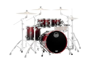 Mapex Saturn Classic Shell Pack 22x18, 16x14, 12x8 10x7, in Scarlet Fade