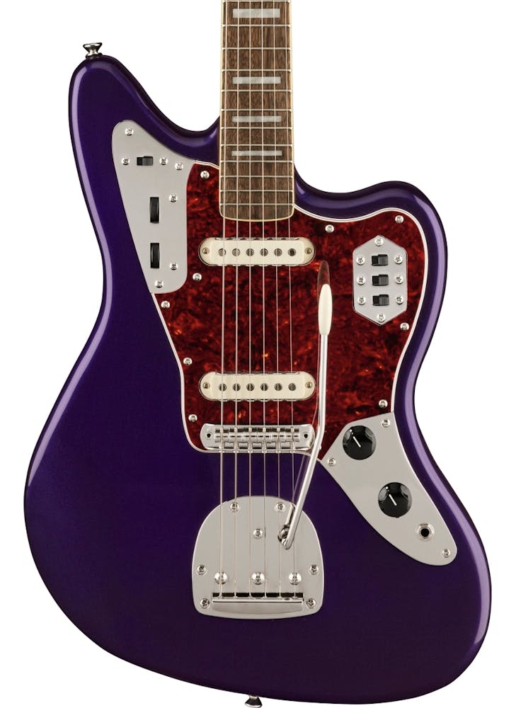 Squier FSR Classic Vibe '70s Jaguar in Purple Metallic