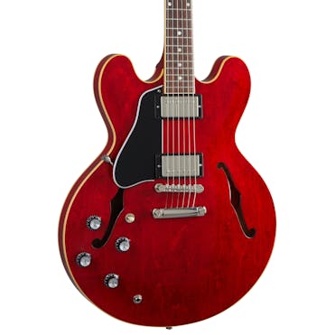 Gibson USA ES-335 Left Handed Electric Guitar in Sixties Cherry