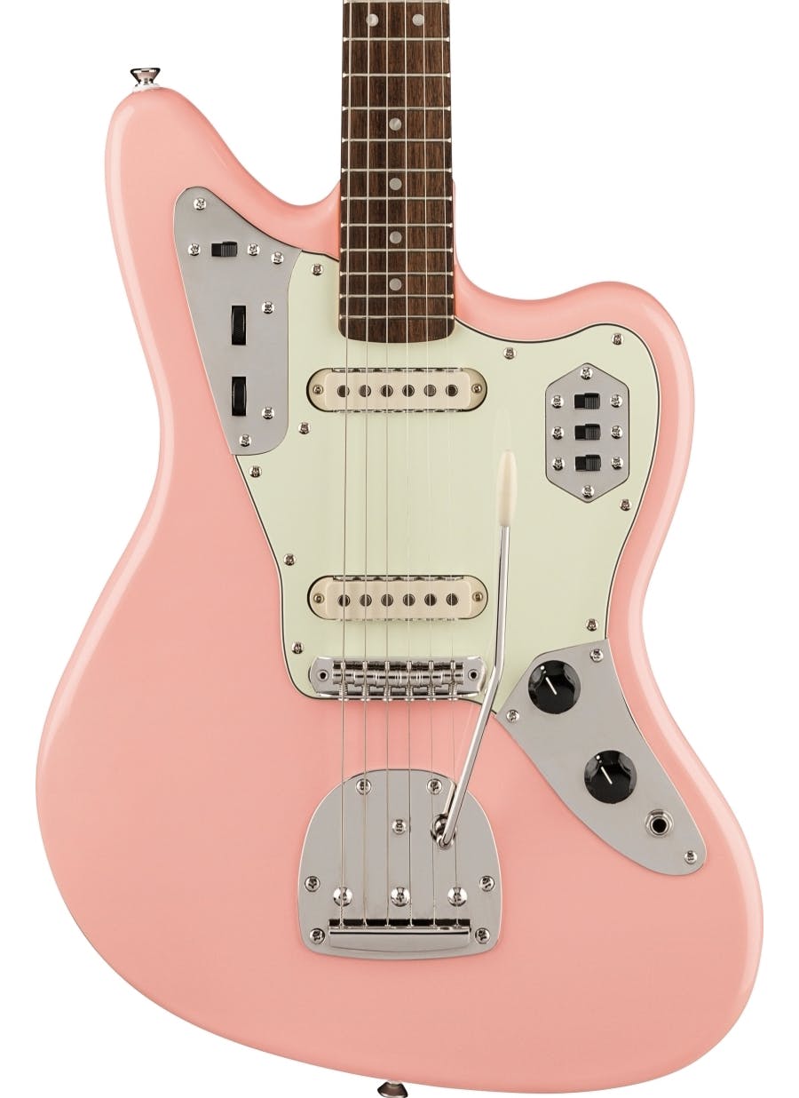 Squier classic vibe on sale jaguar shell pink