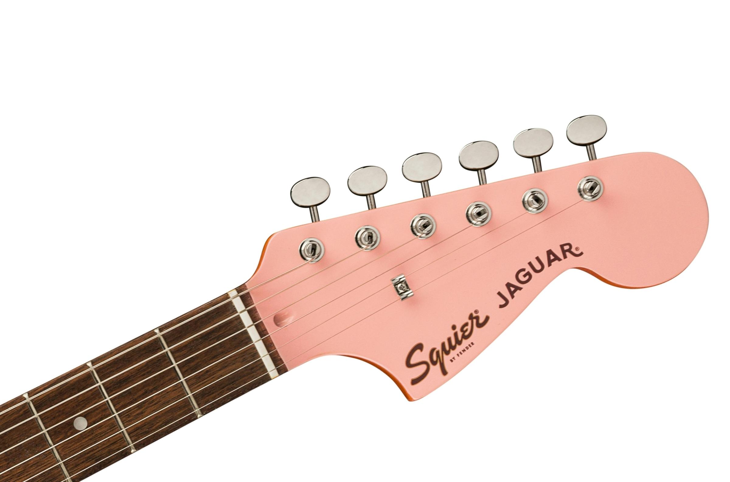 Squier FSR Classic Vibe '60s Jaguar in Shell Pink with Matching