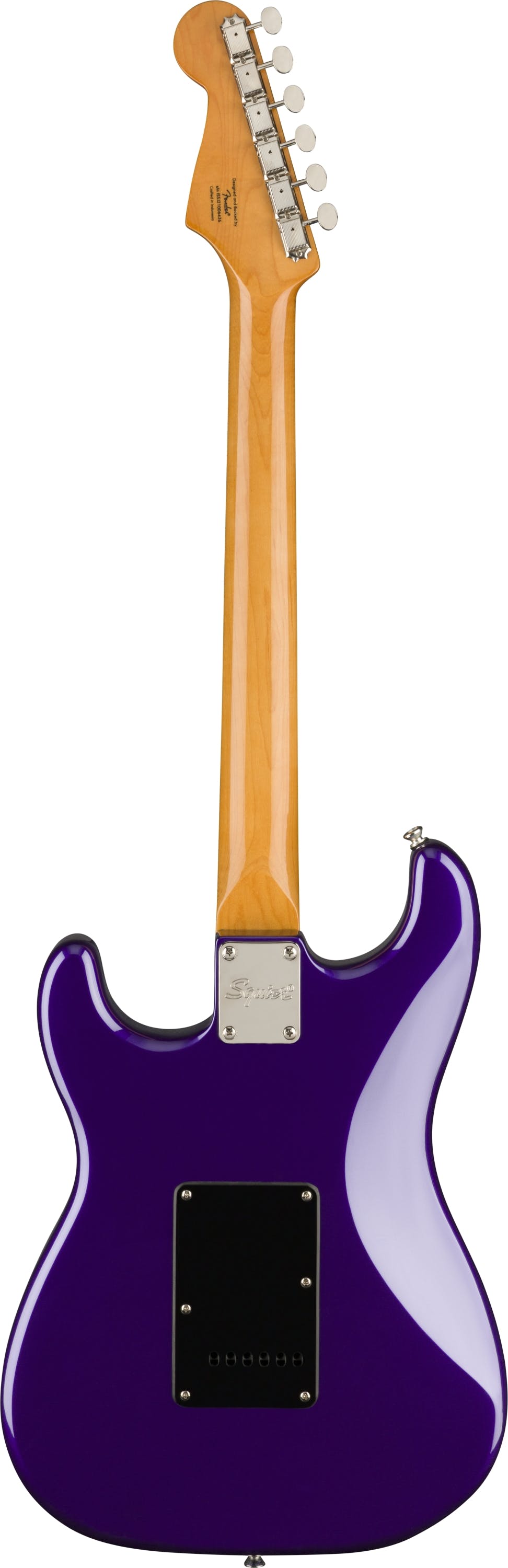 purple fender squier