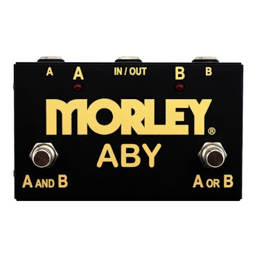Morley Gold Series ABY Amp Selector & Combiner Pedal