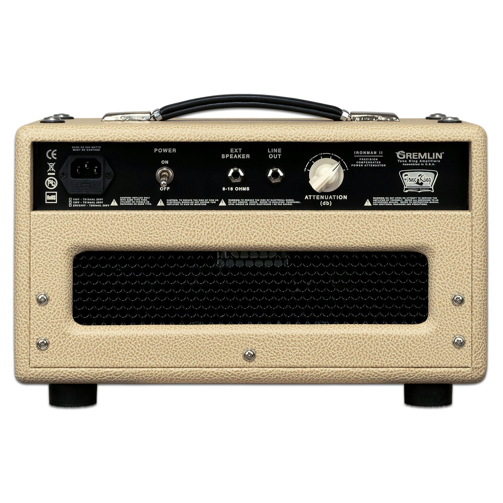 Tone King Gremlin 5W Tube Amp Head in Creme - Andertons Music Co.