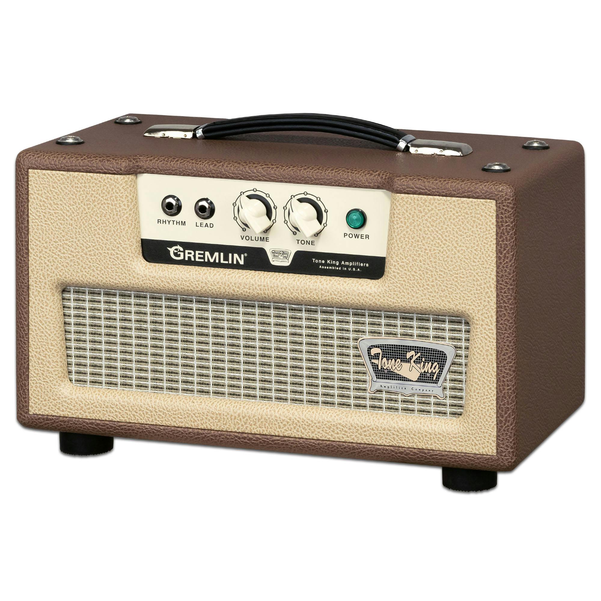 Tone King Gremlin 5W Tube Amp Head in Brown - Andertons Music Co.