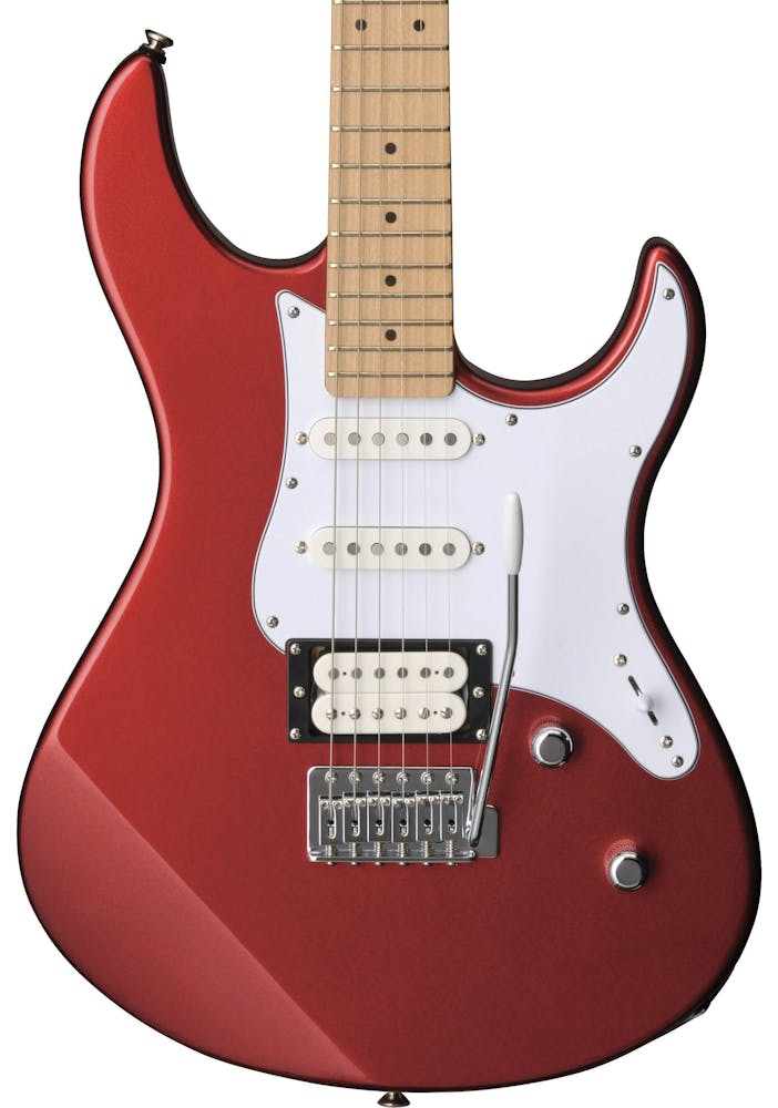Yamaha Pacifica 112V Electric Guitar in Red Metallic with Remote Lesson