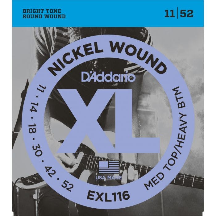 D Addario XL 11 52 Medium Top Heavy Bottom Strings Andertons