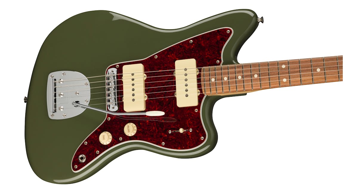Fender Limited Edition Player Jazzmaster in Olive Green with Matching