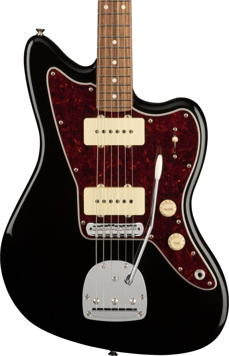 Fender Limited Edition Player Jazzmaster in Black with Matching Headstock -  Andertons Music Co.