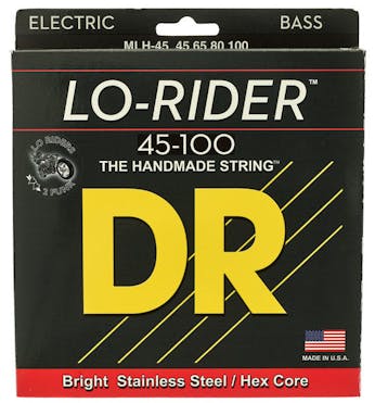 DR Strings Lo-Rider Medium/Light Bass Strings 45-100