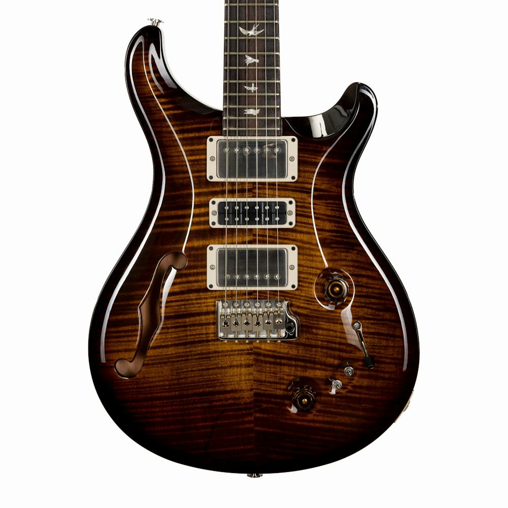 PRS Special Semi-Hollow Electric Guitar in Black Gold Burst