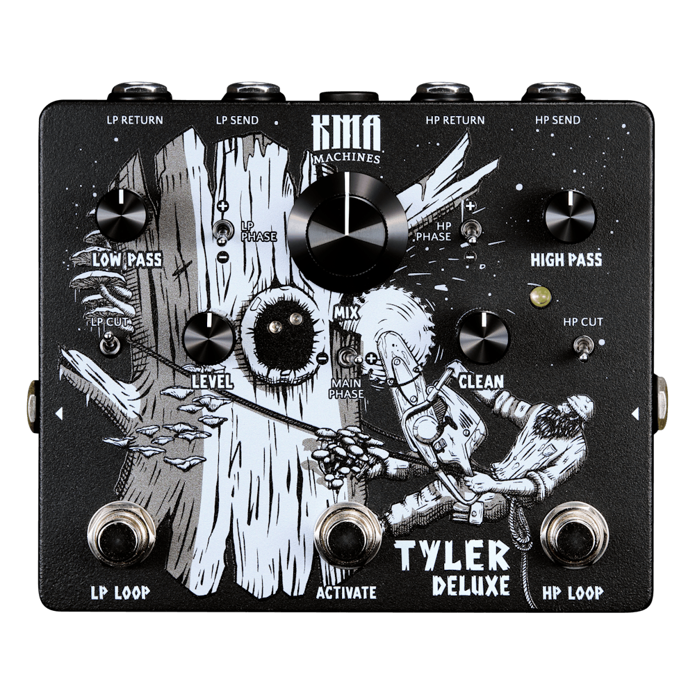 KMA Audio Machines Tyler Deluxe Two Channel Signal Splitter Pedal