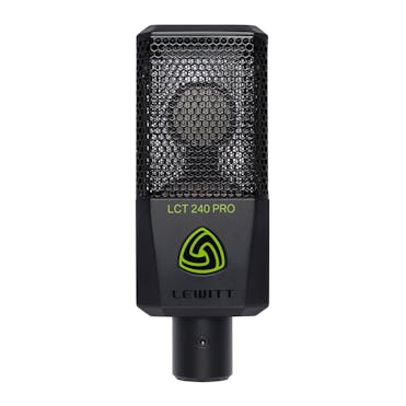 Lewitt LCT 240 PRO (Black) Value Pack Condenser Microphone FET Sound with Shockmount