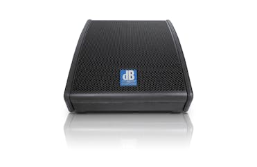 DB Technologies Flexsys FM10 - Coaxial Active 10"/1" Stage Monitor, 400W, 125dB Max. SPL.
