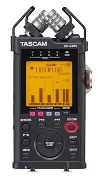 Tascam DR-44WLB 4 track Handheld Recorder in Black
