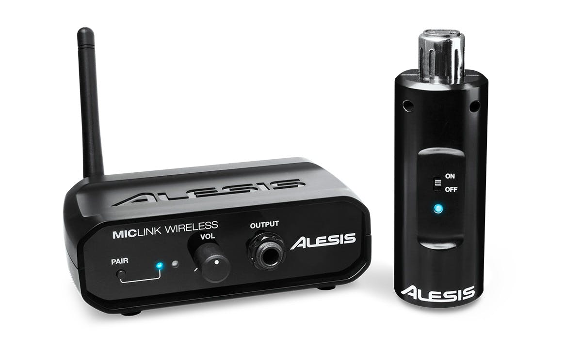 Alesis MicLink Wireless Microphone Adapter Andertons Music Co