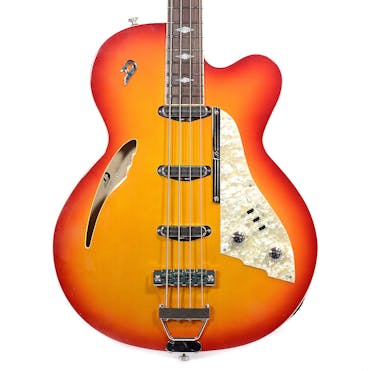 Duesenberg Motown Bass in Vintage Orange