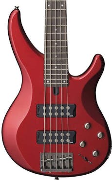 Yamaha TRBX305 5-String Bass in Candy Apple Red