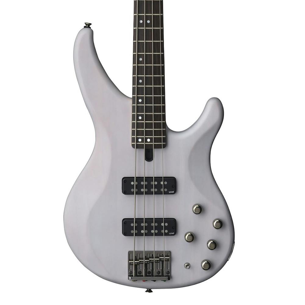 Yamaha TRBX504 4-String Bass Guitar in Translucent White