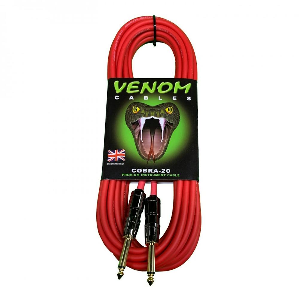 Venom COBRA-20 Guitar Lead - 20ft