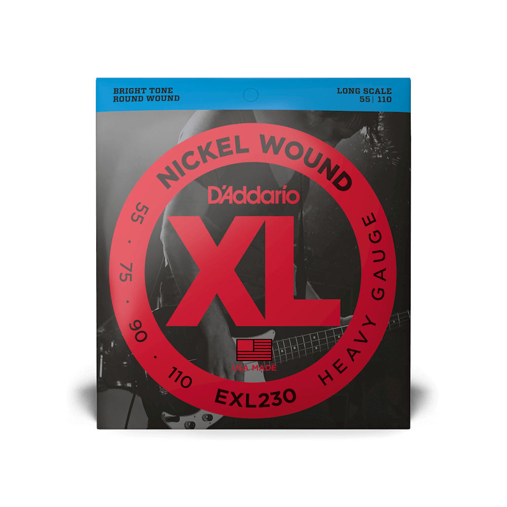 D'Addario EXL230 Nickel Wound Heavy Bass Strings - 55-110 Long Scale