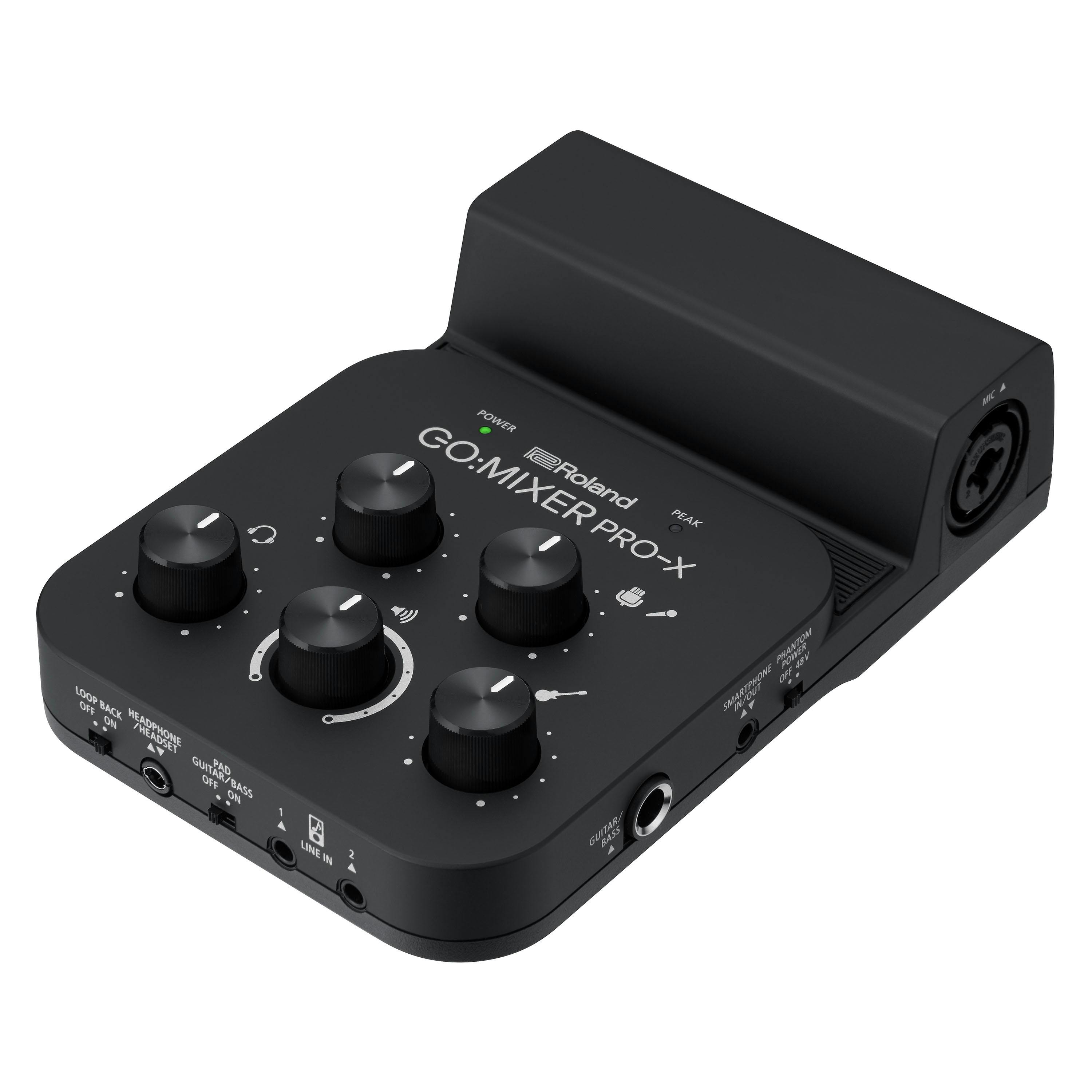 Roland Go Mixer Pro X Audio Mixer For Smartphones - Andertons Music Co.