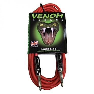 Venom COBRA-10 Guitar Lead - 10ft