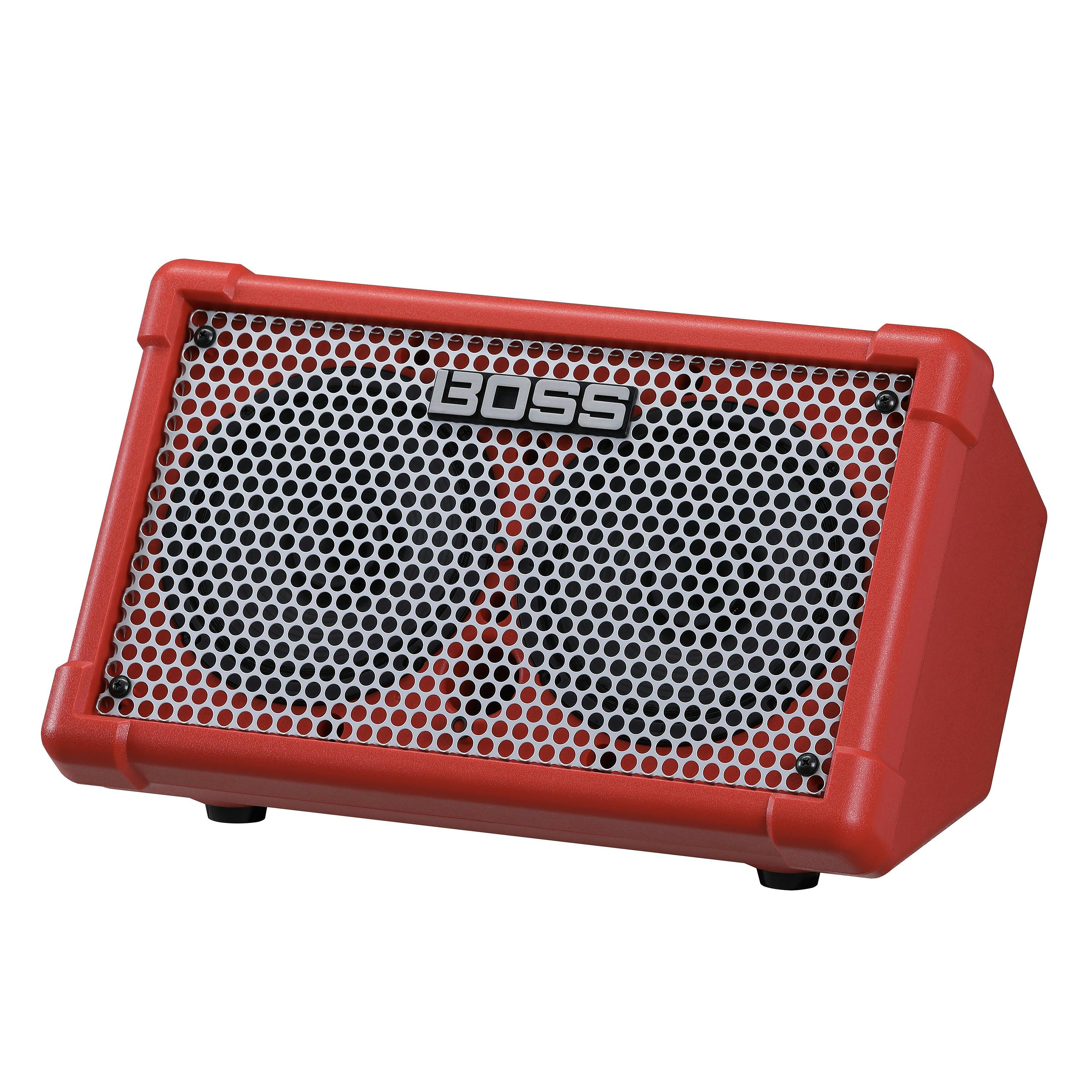 Boss CUBE Street II Battery-Powered Stereo Amp in Red - Andertons