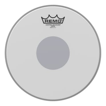 Remo 10" CS Coated Batter Head with Black Dot on the Bottom