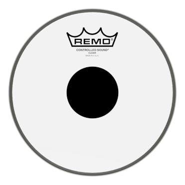 Remo 8" CS Clear Tom Head with Black Dot