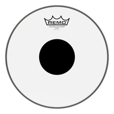 Remo 10" CS Clear Tom / Snare Head with Black Dot