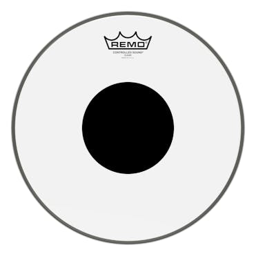 Remo 12" CS Clear Tom / Snare Head with Black Dot