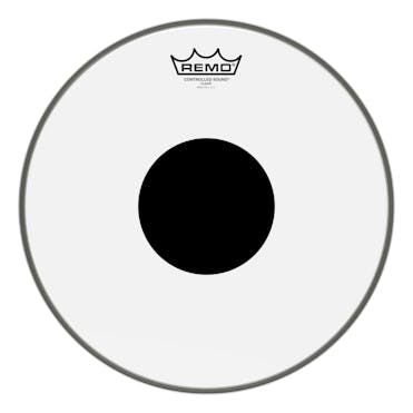 Remo 13" CS Clear Tom / Snare Head with Black Dot