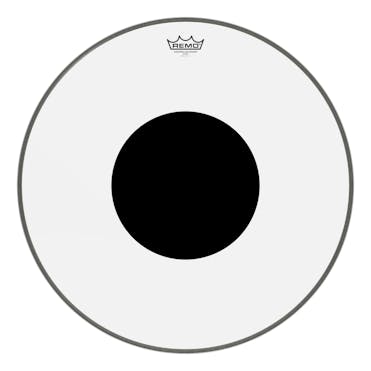 Remo Control Sound Clear with Black Dot 22" Bass Drum Head