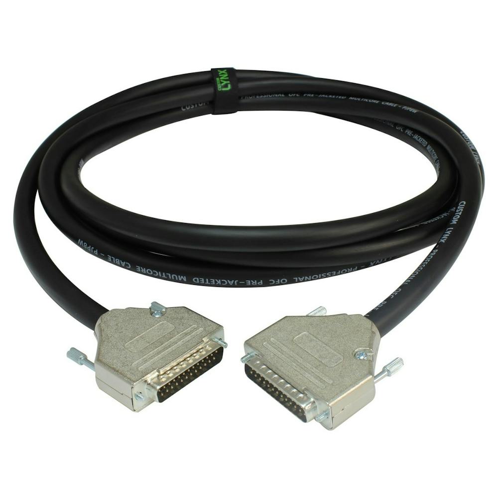 Lynx DB25 to DB25 3 Metre Cable with Neutrik Connectors
