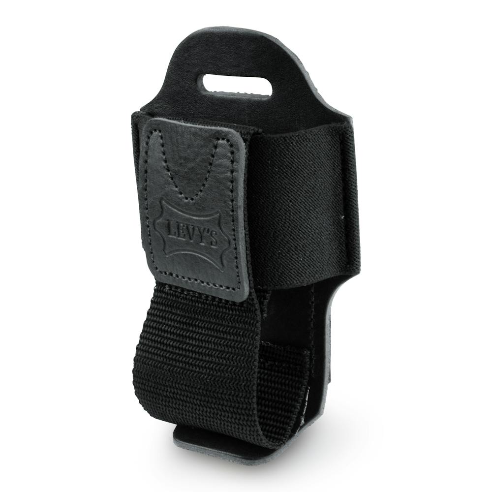 Levy Accessories MM14 Leather Wireless Transmitter Holder in Black