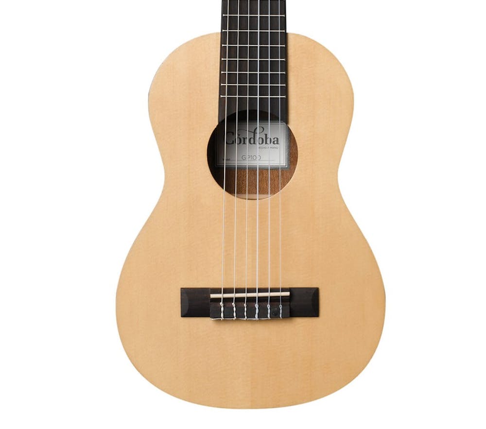 Cordoba Guilele Solid Spruce Travel Guitar in Natural
