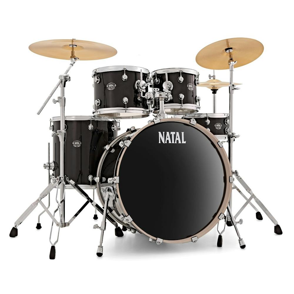 Natal Arcadia Poplar UF22 Drum Kit in Black