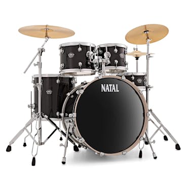 Natal Arcadia Poplar UF22 Drum Kit in Black