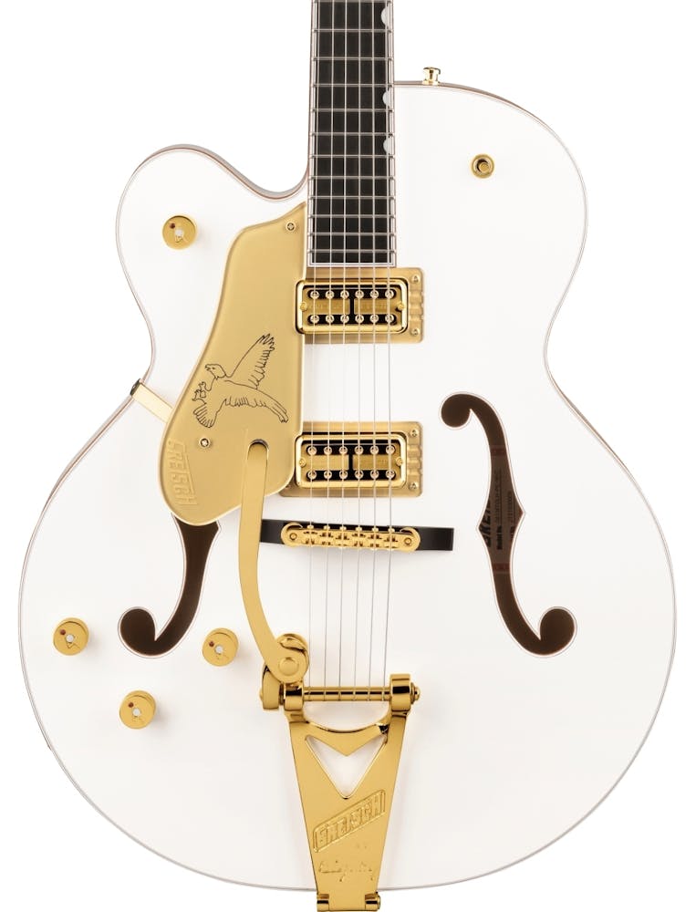 Gretsch G6136TG-LH Players Edition Falcon Left-Handed Hollowbody in White