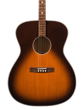Recording King ROST-7-TS Dirty 30s Tenor 000 Acoustic Guitar in Tobacco Sunburst