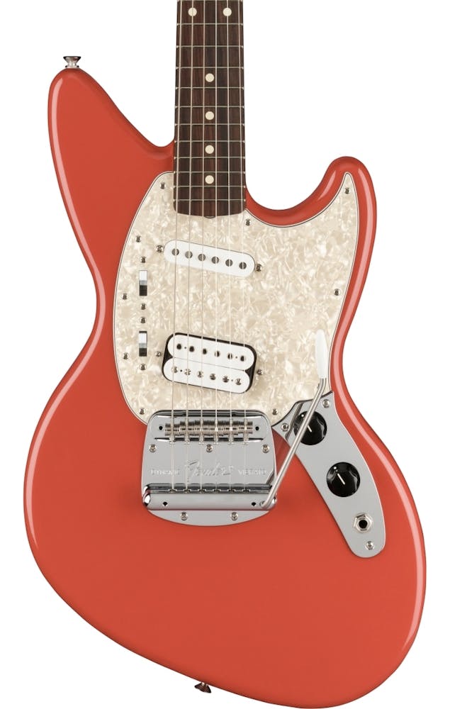 Fender Kurt Cobain Jag-Stang Electric Guitar in Fiesta Red