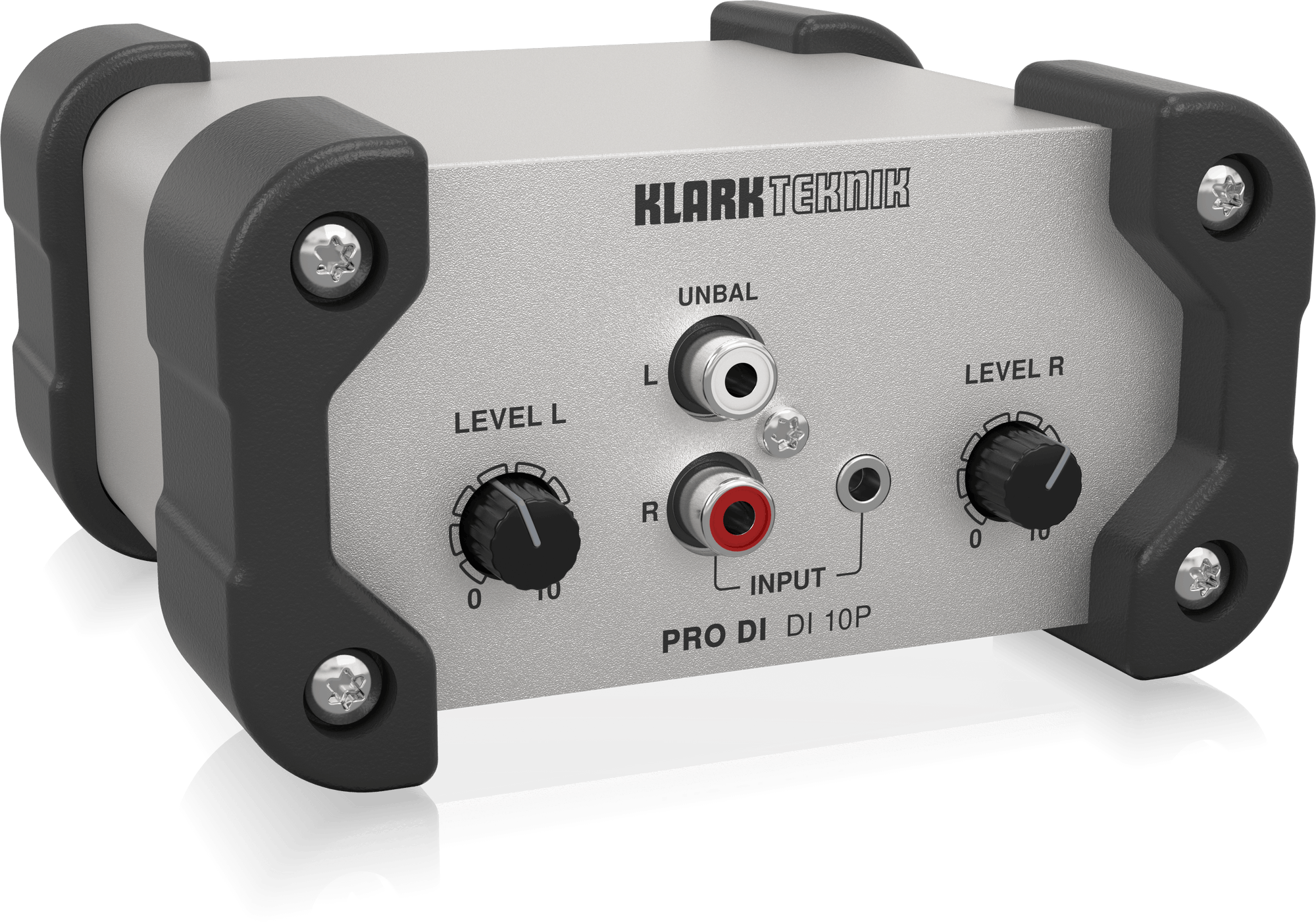 Klark Teknik DI 10P Passive DI Box with Stereo Input / Summed Mono