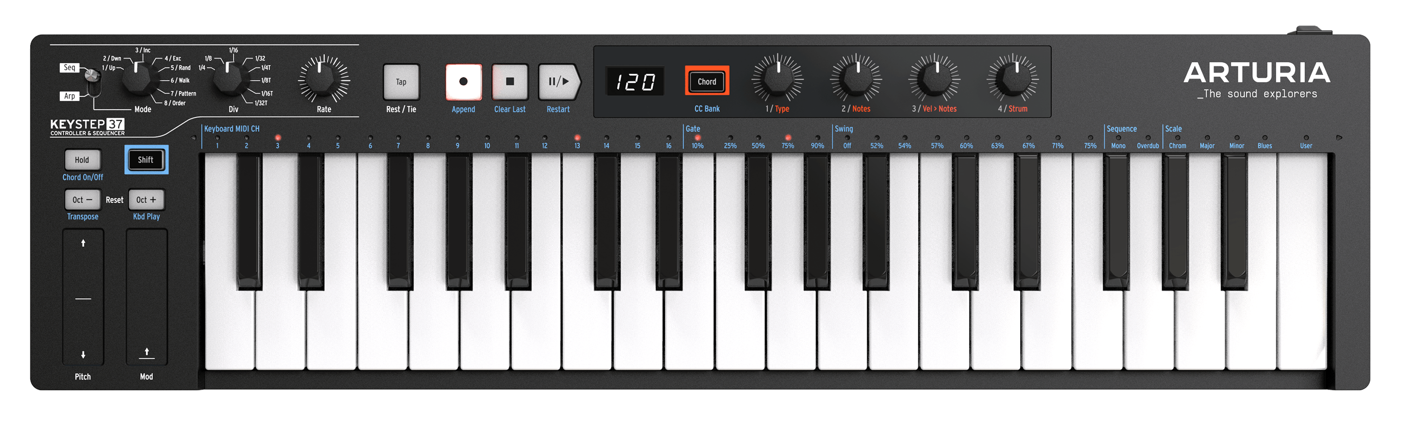 ARTURIA<br>KEYSTEP PRO<br> - 通販 - ecuadordental.com.ec