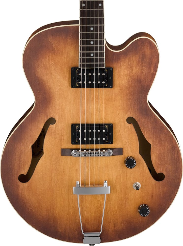 Ibanez AF55 Semi-Hollow Electric Guitar in Tobacco Flat