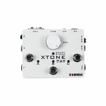 XSONIC XTONE Duo Smart Stomp Audio Interface & MIDI Controller